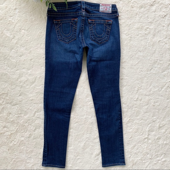True religion medium wash skinny jeans 28 - Picture 2 of 8